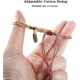Tibetan Copper Bead Bracelets For Men Women Handmade Braided Buddhist Bracelet Set Lucky Rope Bracelet For Protection Tibetan Copper Bead Bracelets For Men Women Handmade Braided Buddhist Bracelet Set Lucky Rope Bracelet For Protection